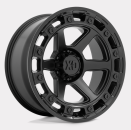 XD862 Raid Satinschwarz 17x9 5x5